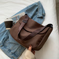 Valentina | Borsa a Tracolla in Nylon con Bottone Magnetico