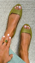 Adelina | Sandali Dorati Comfort Raffinati