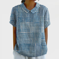 Amelia | Camicia Patchwork a Righe