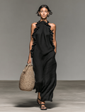 Lora | Abito Maxi con Tasche